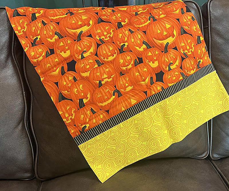 Halloween Pumpkin pillow case                  