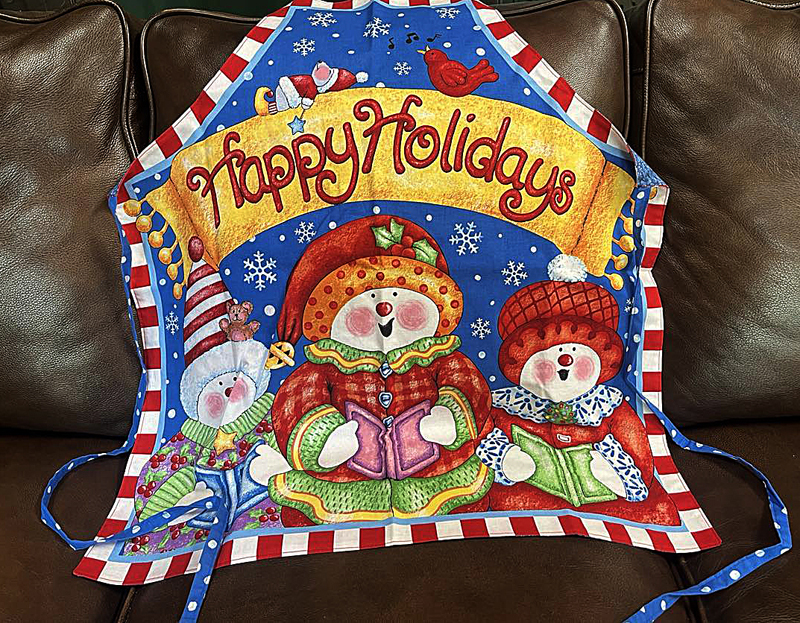 Adult Christmas Apron                        