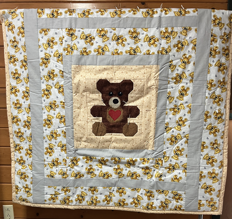 Teddy Bear Blankie            