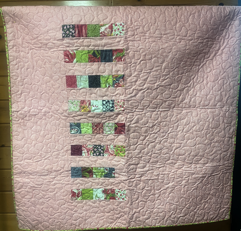 Pink Baby Quilt            