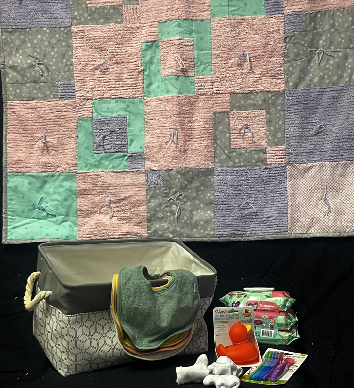 Baby Quilt Basket                  