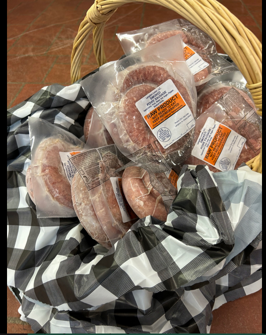 Langdon Meat Basket 12 lbs. Smoked Pork Sausage      